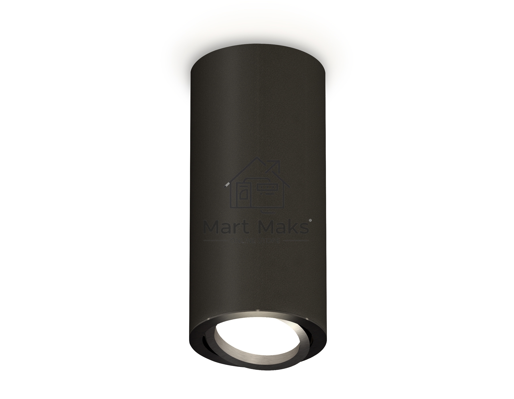 Светильник Ambrella Light XS7443002 SBK/PBK черный песок/черный полированный MR16 GU5.3 (C7443, N7002)