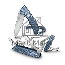 Нож перочинный Victorinox Evoke Alox LE26 (0.9415.L26) 136мм 5функц. синий подар.коробка