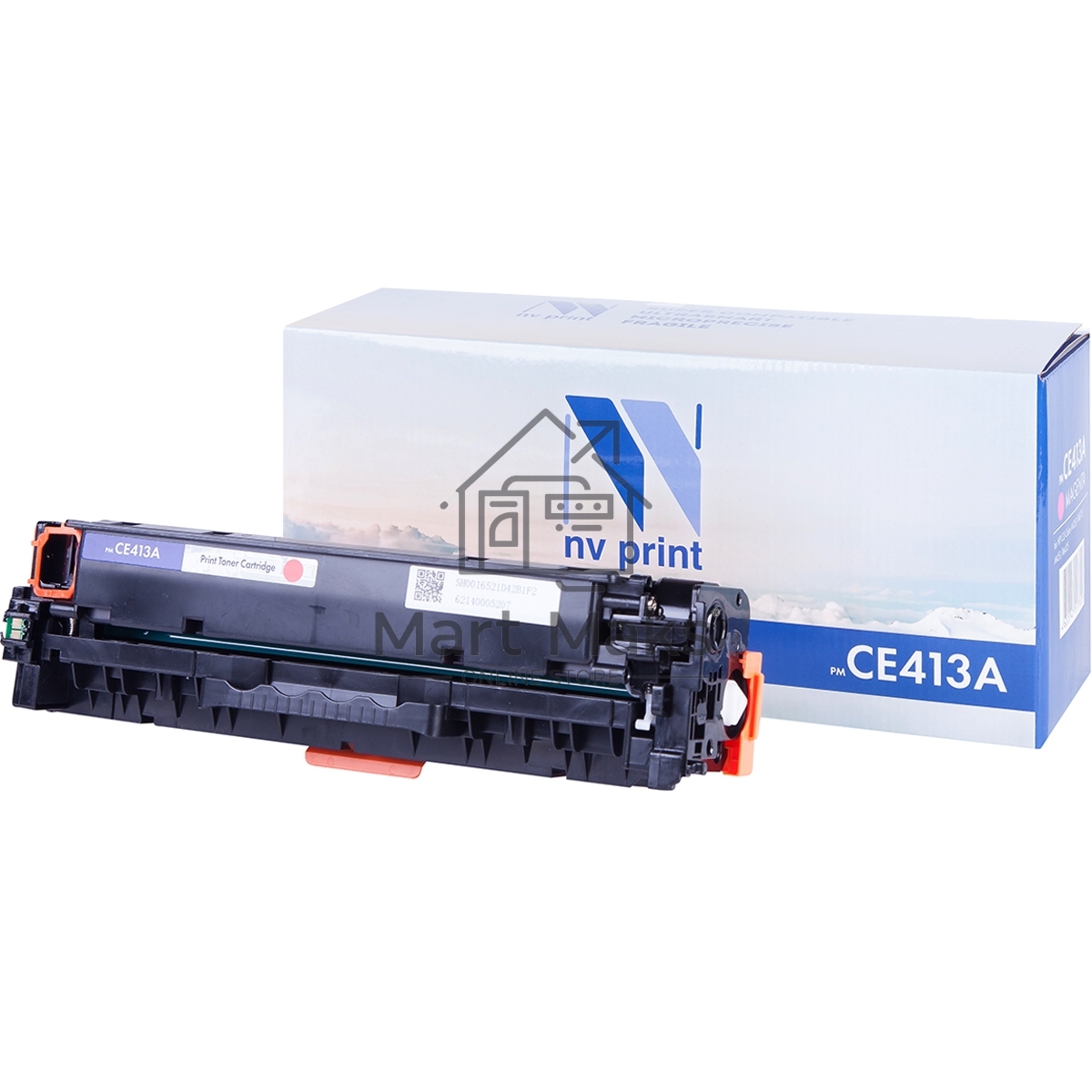 Картридж лазерный NVPrint совместимый HP CE413A Magenta для CLJ Color M351/M375/M451/M475 (2600k)