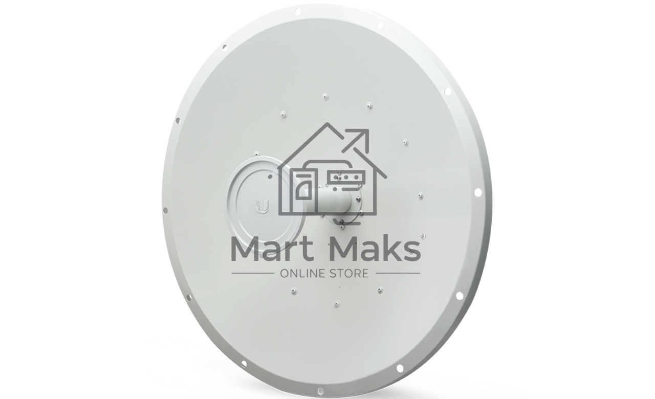 Антенна направленная UbiquitiMIMO 2x2, 30 дБ, 4,9-5,9 ГГц, 5°x5°, 2*RP-SMA
