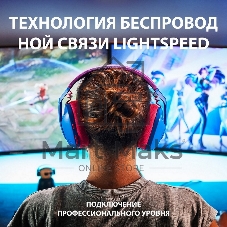 Гарнитура беспроводная Logitech Headset G435 LIGHTSPEED Wireless Gaming BLUE - Retail