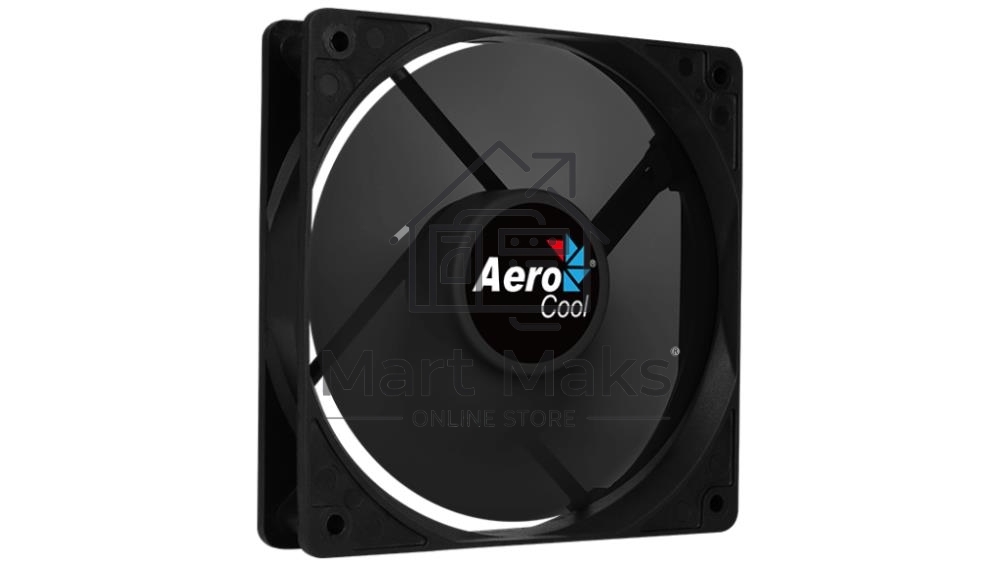 Вентилятор для корпуса Aerocool/Formula Force 12 черный, 120 мм, 1000 об/мин, 23.7 дБ, 3 pin