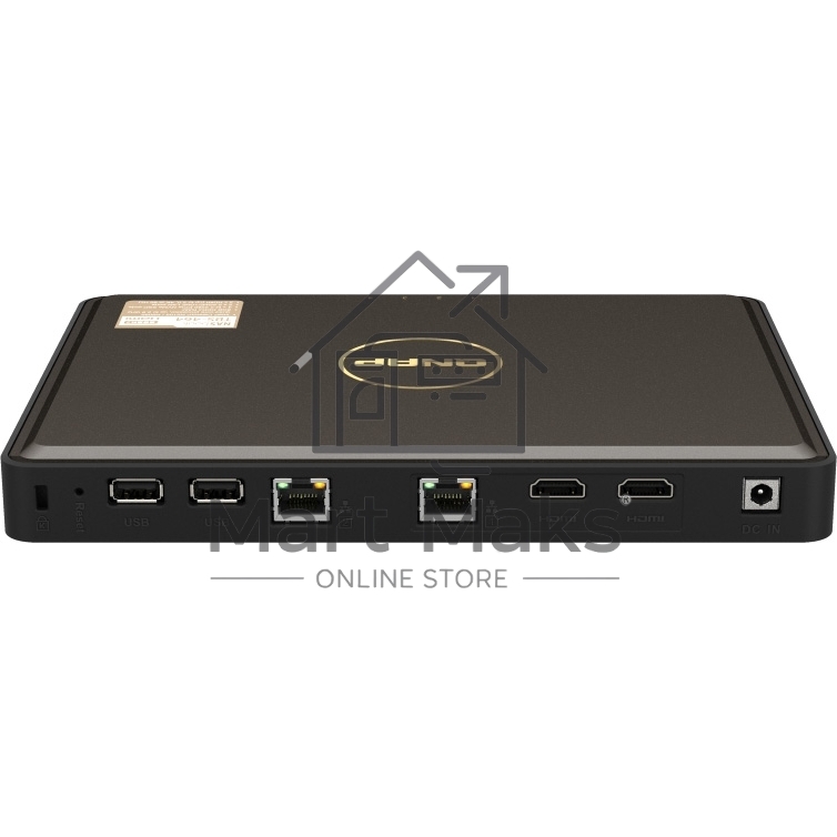 Сетевой RAID накопитель SMB QNAP TBS-464-8G NAS 4-bay M.2 NVMe, Intel Celeron N5105 4-core/4-thread 2.0-2.9 GHz, 8 GB DDR4, 2 x 2.5 GbE, 2xUSB 3.2 Gen 1 port, 3xUSB 2.0 port, 2xHDMI Output