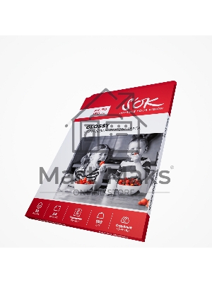 Фотобумага S'OK глянцевая, формат А4, плотность 160г/м2, 50 листов SA4160050G