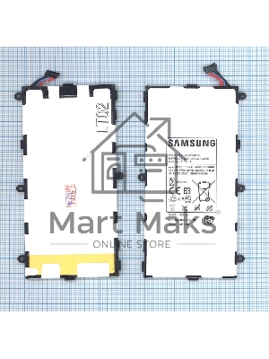 Аккумуляторная батарея T4000E для Samsung Galaxy Tab3 70 3.7V 14.8Wh