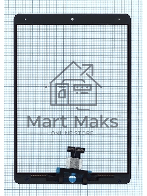 Сенсорное стекло (тачскрин) для Apple iPad Air 10.5 2019 (A2153, A2123, A2154, A2152) белое OEM