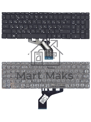 Клавиатура для ноутбука HP 15-db000 черная