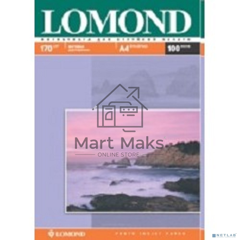 Фотобумага Lomond 0102006 A4/170г/м2/100л./белый матовое/матовое для струйной печати