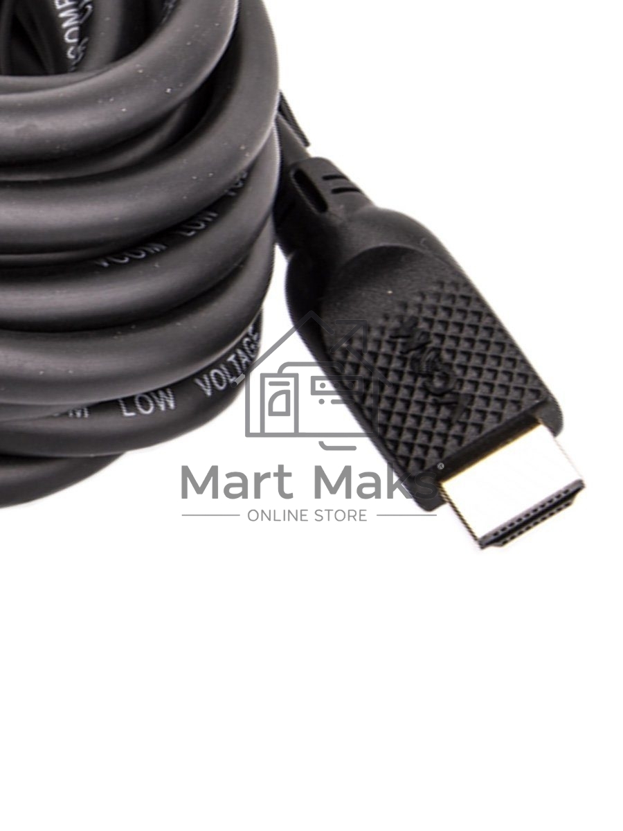 Кабель HDMI AM/DVI(24+1)M, 5м, CU, 1080P@60Hz, 2F, VCOM <CG484GD-5M>