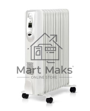 Масляный обогреватель Ballu Comfort BOH/CM-11WDN (11 секций) белый, 2200 Вт, 27 м2, термостат