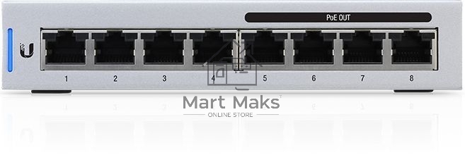 Сетевой коммутатор Ubiquiti UniFi Switch 8 60W (US-8-60W-EU)