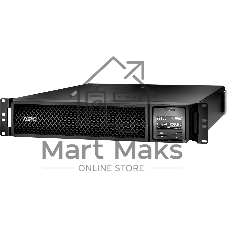 Источник бесперебойного питания APC Smart-UPS SRT SRT3000RMXLI 2700Вт 3000ВА черный