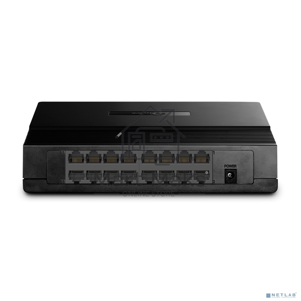 Коммутатор TP-Link SMB TL-SF1016D Коммутатор 16-port 10/100M Desktop Switch, 16 10/100M RJ45 ports, Plastic case