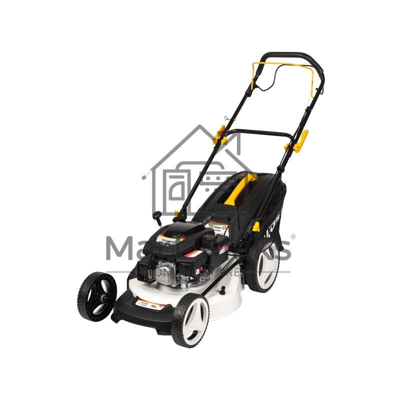 Газонокосилка бензиновая Kranz KR-460SP самоходная, 150 см3, 46см
