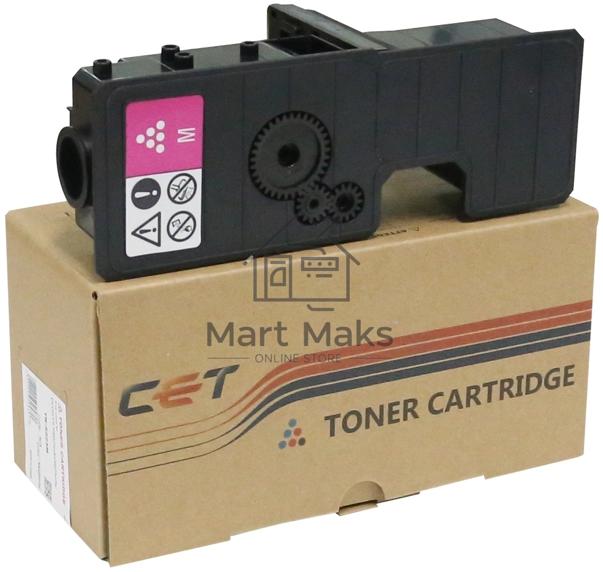 Картридж лазерный CET CET141135R TK-5220M пурпурный (1200 стр.) для Kyocera ECOSYS P5021cdn/M5521cdn