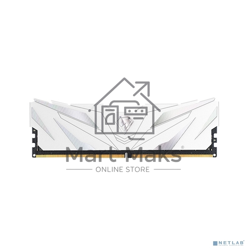 Оперативная память NETAC, DDR5, 16Gb (1x16Gb), 4800MHz, CL40, DIMM, с радиаторами, белый
