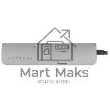 Док-станция Satechi ST-P6SM, USB Type-C, USB Type-C/HDMI/2xUSB Type-A/SD/microSD, USB Type-C