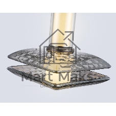 Подвесной светодиодный светильник Ambrella light LH31003 GR/SM серый/дымчатый 10W 3000K 150*150*240