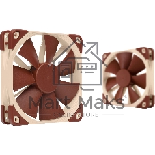 Вентилятор корпусной Noctua NF-F12 5V PWM, 120 мм, 1500 об/мин, 22.4 дБ, 4 pin PWM, без подсветки
