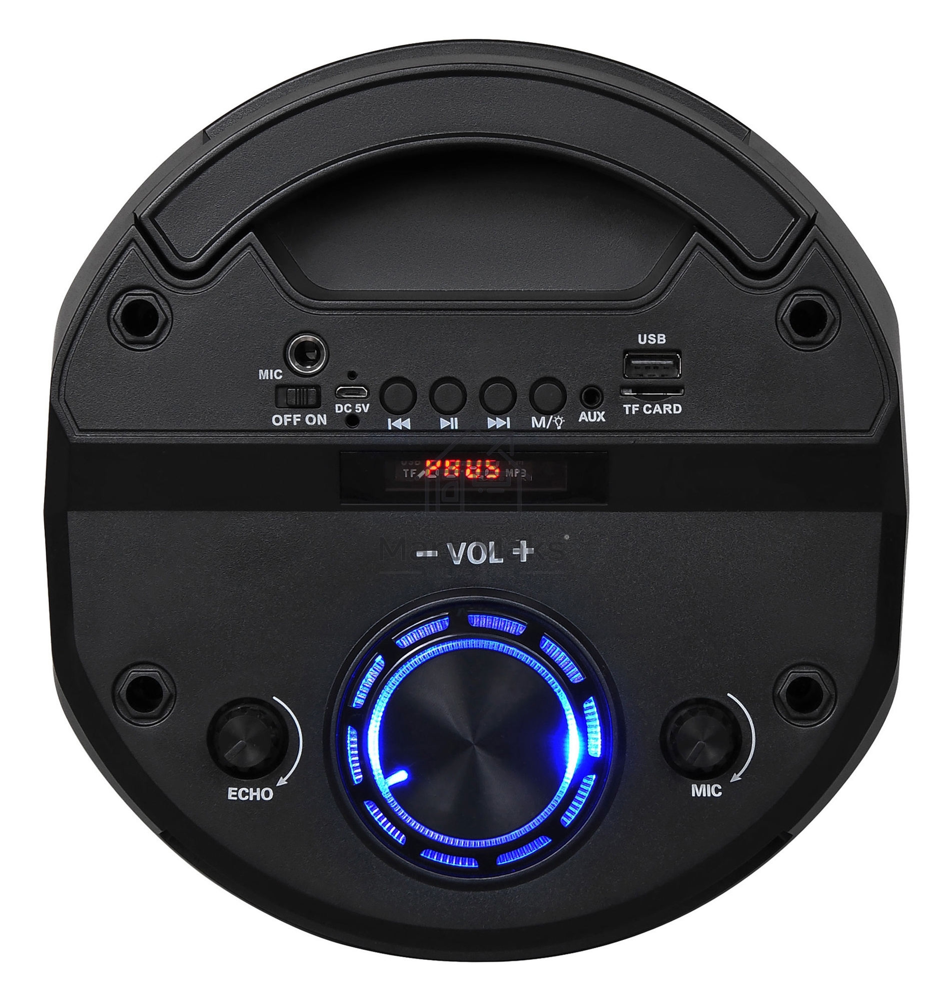 Минисистема Hyundai H-MC170 черный 80Вт/FM/USB/BT/SD/MMC