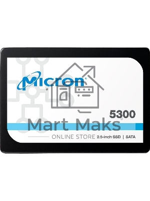 Накопитель SSD Crucial Micron 5300PRO, 3.84Tb, 2.5