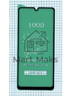 Керамическая пленка (стекло) для Samsung A31 черный Керамическая пленка (стекло) для Samsung A31 черный