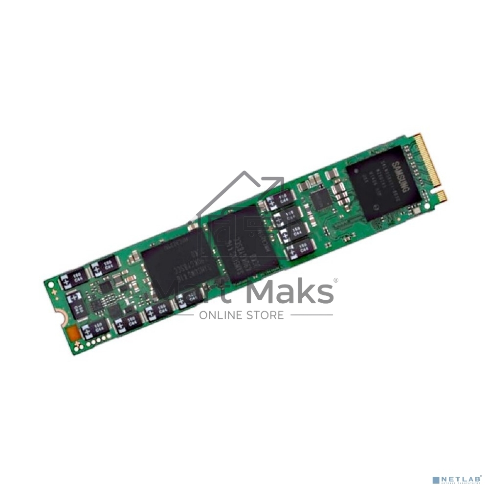 Накопитель SSD Samsung Enterprise PM9A3, 960GB, M.2 22110, PCIe 3.0 x4, NVMe, R/W 5000/1400 MB/s OEM