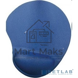Коврик BU-GEL/blue Коврик для мыши гелевый, голубой, 230х205х25, BURO