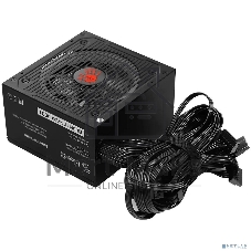 Блок питания Bloody BD-PS700W, 700Вт, 80 PLUS WHITE, 120мм, черный