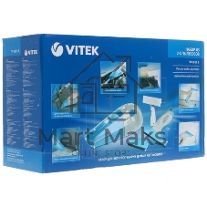 Пылесос ручной Vitek VT-1811 B голубой, 60 Вт, уборка сухая, пылесборник контейнер 0.5 л