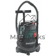 Пылесос строительный Metabo ASA 25 L PC 602014000 Пылесос 1250вт,розетка,ручн.очистка, бак 25л, вес 8.3 кг
