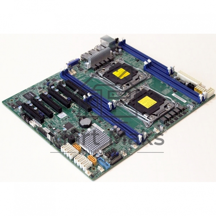 Серверная материнская плата Supermicro MBD-X10DRL-i-B, сокет LGA 2011-v3, Intel C612, 8xDDR4, 4xPCIe 3.0, 1xPCIe x16, 3xPCIe x8, 10xSATA, 2xGigabit Ethernet, 24+8+8 pin, ATX