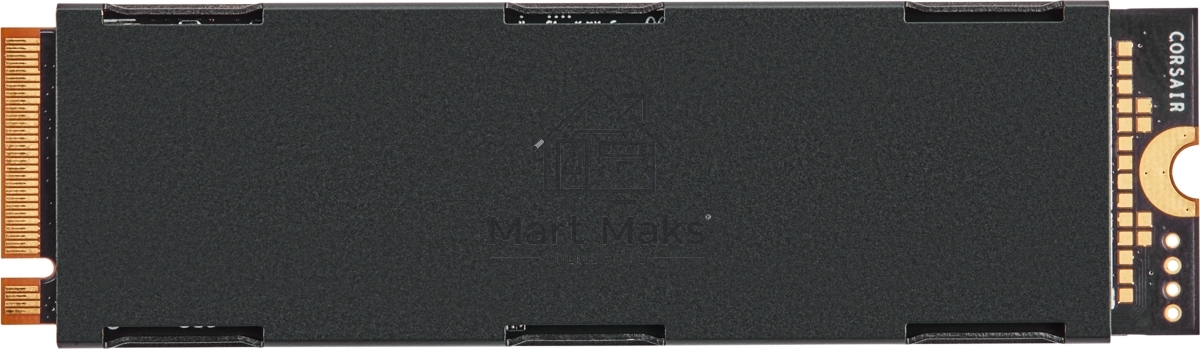 Накопитель SSD Corsair MP600 PRO, 2Tb, M.2 2280, PCIe 4.0 x4, NVMe, R/W 7000/6550, с радиатором