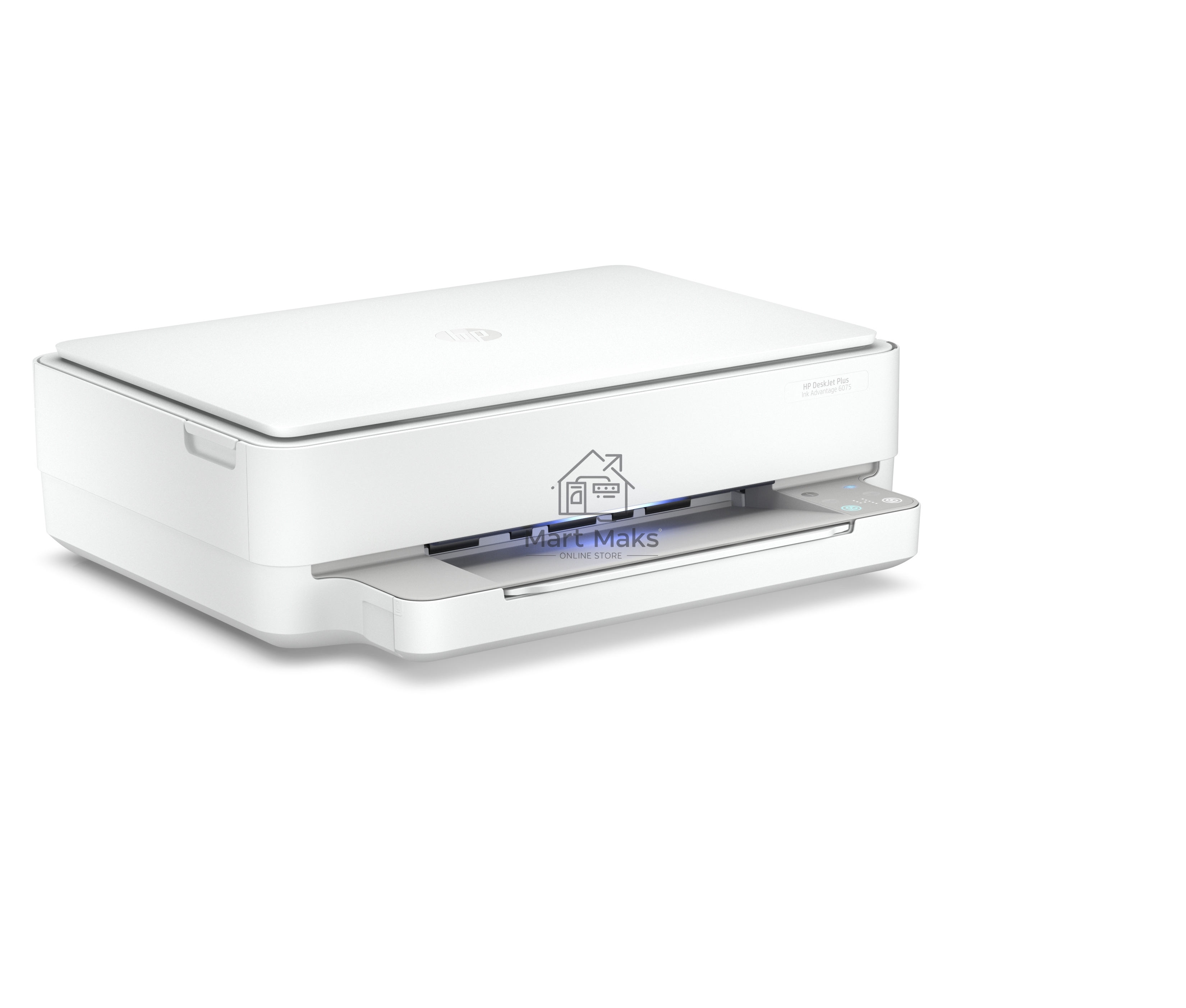 МФУ струйный HP DJ Plus IA 6075 AiO (5SE22C), A4, цветной, печ. до 20 стр/мин. (ч/б) до 17 стр/мин. (цвет), 1200x1200dpi, USB, Wi-Fi, Air Print, Mopria