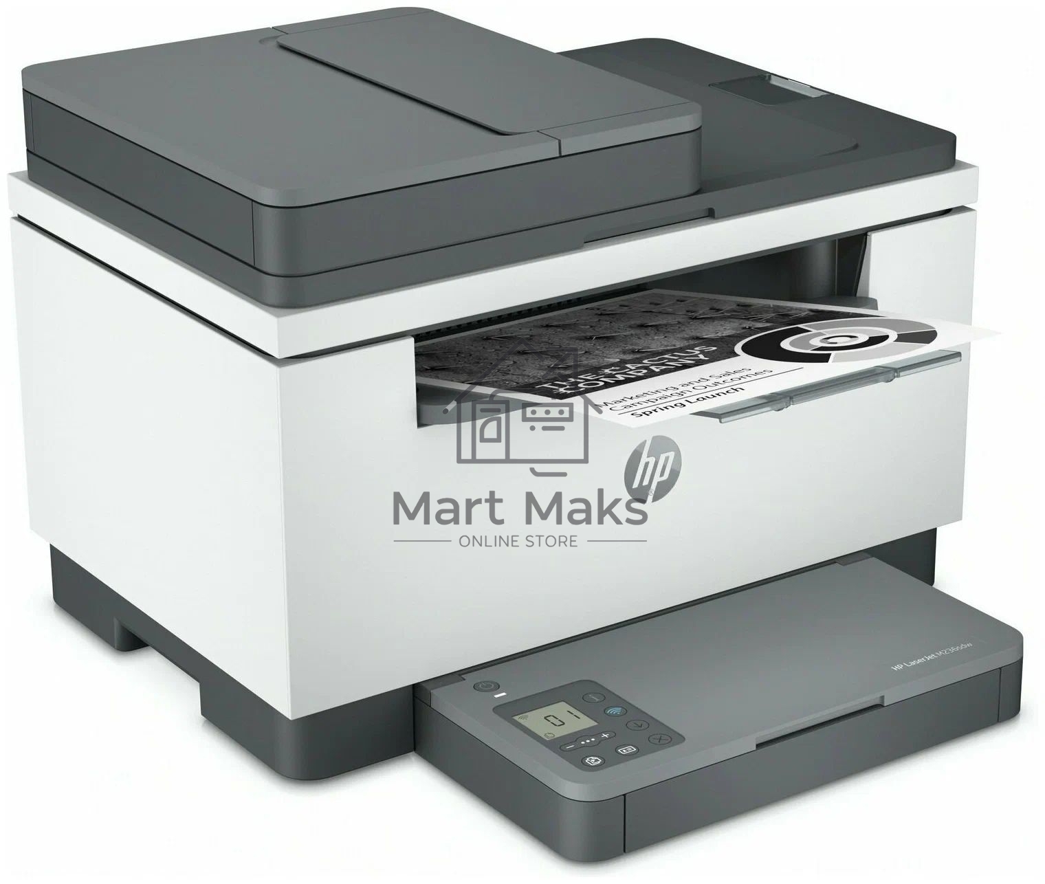 МФУ лазерный HP LaserJet M236sdw (9YG09A), A4, ч/б, печ. до 29 стр/мин., скан. до 19 стр/мин. (ч/б) 10 стр/мин. (цвет), 600 x 600 dpi, USB, RJ-45, Wi-Fi, BlueTooth, Air Print, Mopria