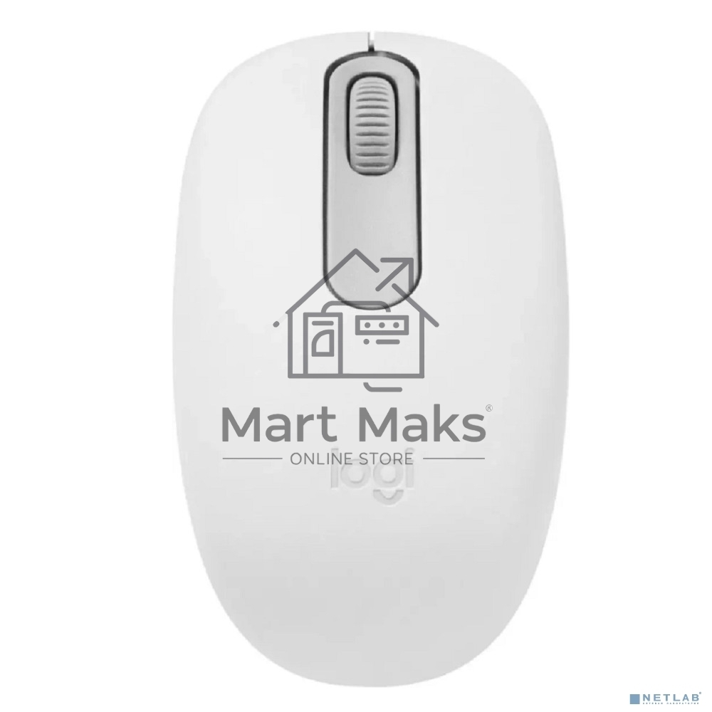 Мышь беспроводная Logitech M196 белый, 1000 dpi, Bluetooth, кнопки - 3