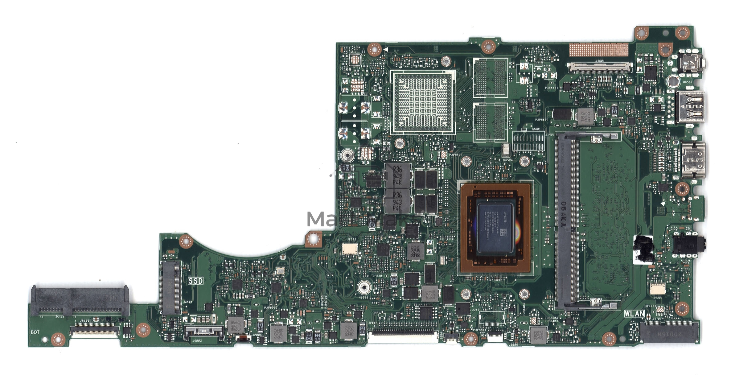 Материнская плата для Asus X411QA 4G/A12-9720P 90NB0MH0-R00011