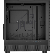 Компьютерный корпус PCCooler IE200 BK, Tempered Glass Full Tower, черный, TG, SPCC, 1x120мм ARGb E-ATX, ATX, mATX, mITX 180/380/220мм 4x2.5