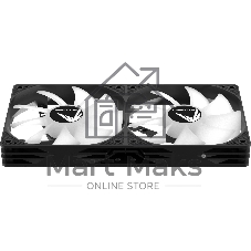 Система жидкостного охлаждения Formula Ice Jet Glow 240 ARGB Soc-AM5/AM4/1200/2066/1700/1851 черный 4-pin 1-27.2dB Al+Cu 310W Ret (ICE JET GLOW 240 BK)