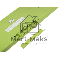 Комплект клавиатура + мышь Acer OCC205 беспроводной USB, 1200 dpi, зеленый/желтый