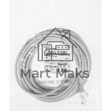 Патч-корд ExeGate UTP-RJ45-RJ45-5e-CU-5M-GY, UTP, cat.5e, 5м, медь, серый