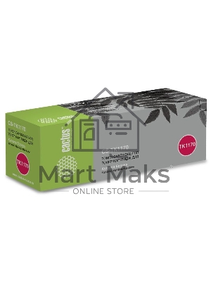 Картридж лазерный Cactus CS-TK1170 черный (7200 стр.) для Kyocera Ecosys M2040dn/ M2540dn/M2640idw