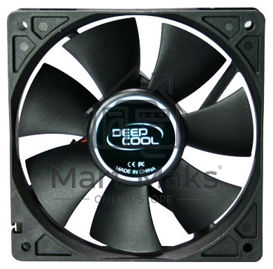 Вентилятор для корпуса DEEPCOOL XFAN 120 черный, 120 мм, 1300 об/мин, 23.7 дБ, 3 pin
