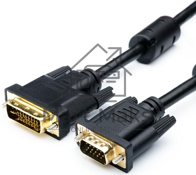 Кабель DVI TO VGA 1.8M AT6143 ATCOM