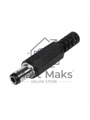 Разъем питания Rexant штекер 2.5х5.5x10 мм