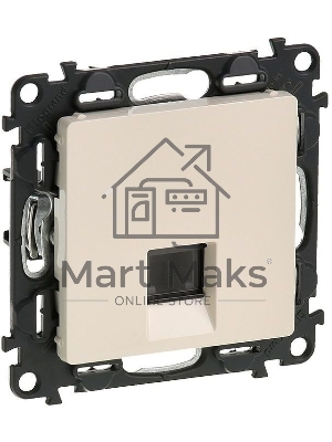 Розетка телефонная Legrand Valena Life (753538) скрыт. слоновая кость