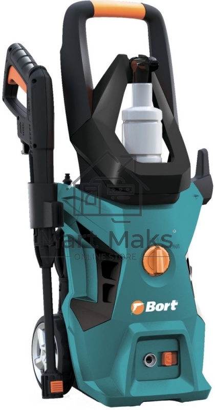 Мойка высокого давления Bort BHR-2000-Pro 2000 Вт; 150 бар; 7,5 л/мин; 450 л/час; 8 м; 220...240 В; 50 Гц; 7 кг; гарантия 2 г 91276070