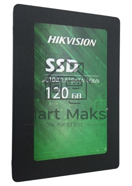 Накопитель SSD Hikvision C100 [HS-SSD-C100/120G], 120Gb, SATA III, 2.5