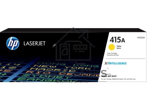 Картридж лазерный HP 415A W2032A желтый для HP HP LJ M454/MFP M479 (2100стр.)