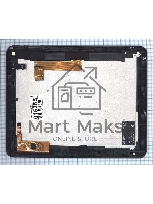 Модуль (матрица + тачскрин) для Digma iDs10 черный с рамкой